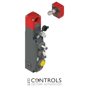 NG 2D5D419V-F31 Pizzato NG series safety switch with lock and integrated control devices, with actuator