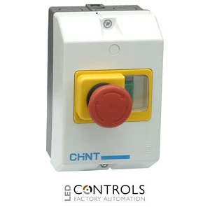 ns2-25-mc01 chint enclosure with emergency stop to fit ns2-25 frame