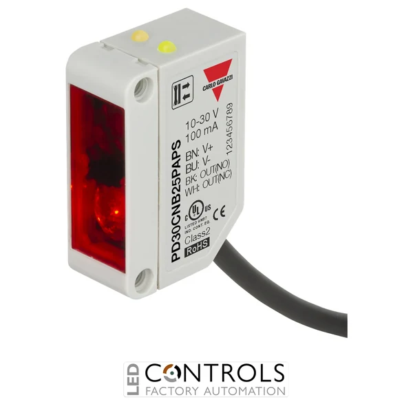 pd30cnb25paps - photo bgs rd 250mm pnp no+nc point spot cab