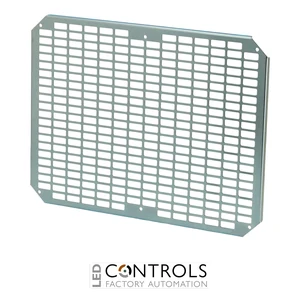 8120932 Fibox MPP ARCA 4050 Mounting plate perforated (450x350x2 mm - 26x11 mm) Galvanized steel, for size 400x500x210