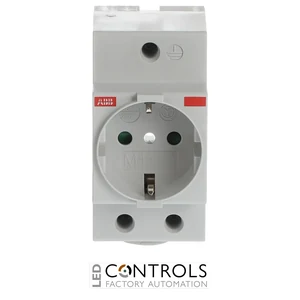 2CSM110000R0701 ABB M1173 Italian P30 Modular Socket Grey