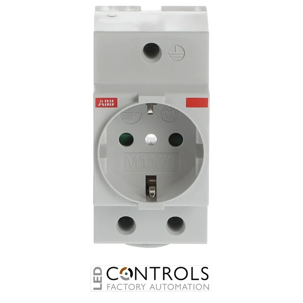 2CSM110000R0701 ABB M1173 Italian P30 Modular Socket Grey
