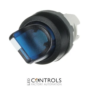 1SFA611201R1104 ABB M2SS2-11L Blue Illuminated 2-Position Maintained Selector Switch - image 2