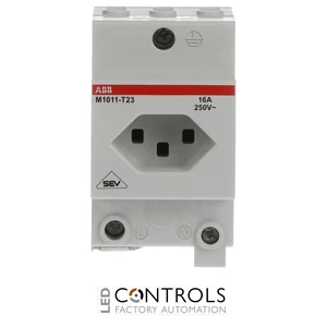 2CSM220695R0721 ABB M1011-T23 Swiss Type 23 Modular Socket Single-Phase 16 A Grey