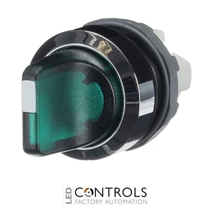 1SFA611201R3102 ABB M2SS2-31G Green Illuminated 2-Position Selector Switch - image 3