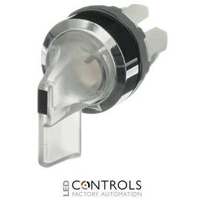 1SFA611204R3108 ABB M2SS5-31C Two-Position Maintained Illuminated Selector Switch - image 2