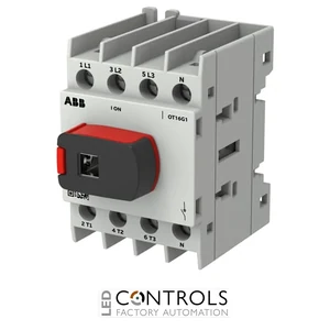 1SCA163375R1001 ABB OT16G1-4BSN2 Switch-disconnector OT Plus 16 A, size G1, 4-pole, incl. handle - image 3