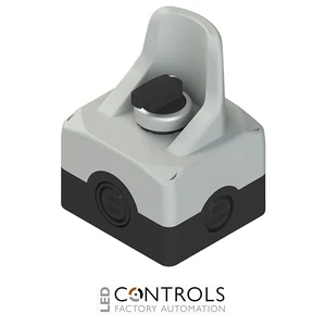 ES AC31730 Pizzato Housing with 24 Vdc RGB illuminated guard and buzzer