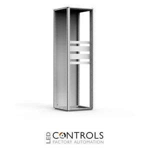 MSMCP1506R5 nVent Hoffman Modular front panel, 150x600, 1 DIN rail