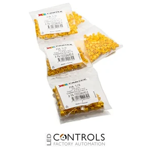 PZ1-MCC Partex PZ1 Slide-on, straight cut cable marker, size C, 2.5–5.0mm cable, Colour coded, Loose multipack