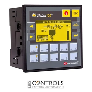 V120-22-R1 Unitronics V120-22 OPLC ,10/6 IO,1 ANA