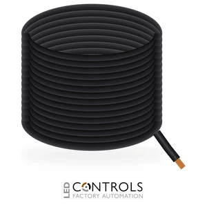 Clynder LSZH Panel Wire H07Z-K 2.5mm² Black – 100m Drum