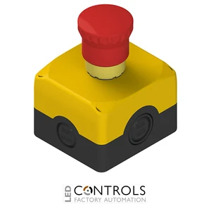 ES AC31004 Pizzato Complete unit with enclosure, emergency pushbutton and contacts