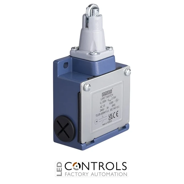 EMAS L53K13MUM331 EMAS L53 SERIES LIMIT SW. SNAP ACTION 1NC+1NO LINEAR ROLLER