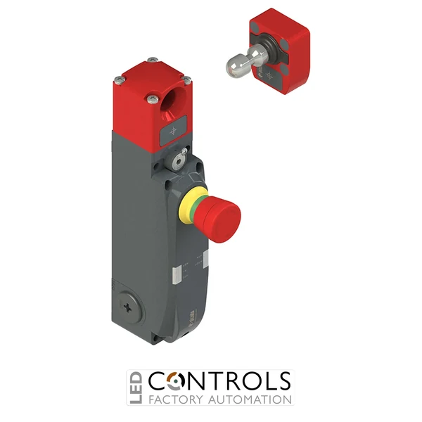 NG 2D1D413F-F31 Pizzato NG series safety switch with lock and integrated control devices, with actuator
