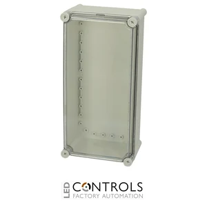 5330061 Fibox PC 3819 13 T Enclosure, Polycarbonate Transparent cover