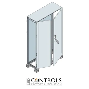 ES2016BK ABB IS2 Double Blind Door Cabinet 2000 x 1600 x 600 mm