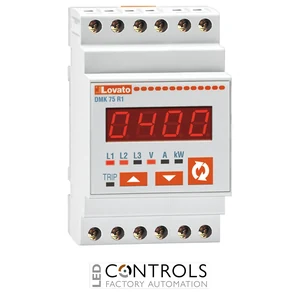 DMK75R1 - 3PH D/V-A-W-METER 220-240VAC C/W P/R OUT