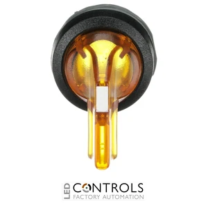 1SFA611203R1103 ABB M2SS4-11Y Illuminated 2-Position Selector Switch - image 2