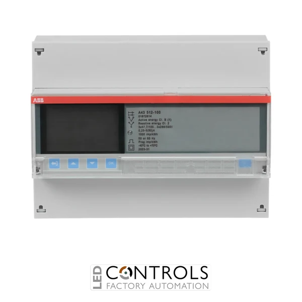 2CMA170531R1000 ABB A43 512-100 Three-Phase Direct-Connected Energy Meter 80 A