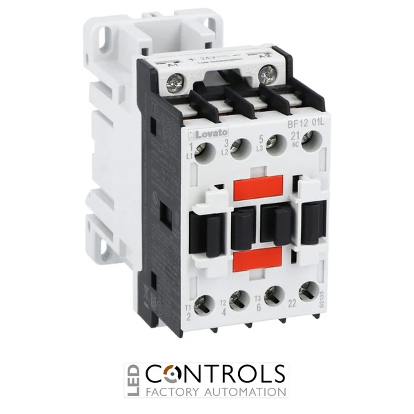 BF1201L048 - 3P CONTACTOR 1NC 12A AC3 48VDC LOW C.