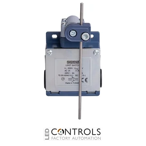 EMAS L53K13REM121 EMAS L53 SERIES LIMIT SW. SNAP ACTION 1NC+1NO- METAL ARM - image 3