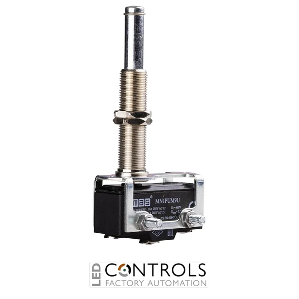 EMAS MN1PUM9U EMAS MN1 MINI SWITCH W THICK&EXTRA LONG METAL PLUNGER 1CO
