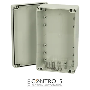 7032760 Fibox PC 122008 Enclosure, Polycarbonate Grey cover