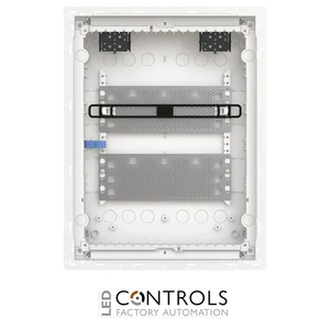 2CPX031394R9999 ABB UK624MB UK600 Flush-Mounted Multimedia Distribution Unit 2 Row Without Door IP30 RAL 9016