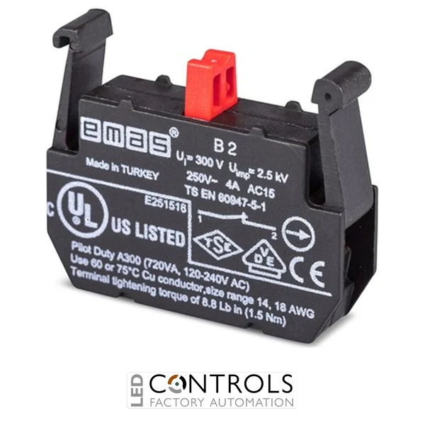 EMAS B2 EMAS B CONTACT BLOCK STOP 1NC