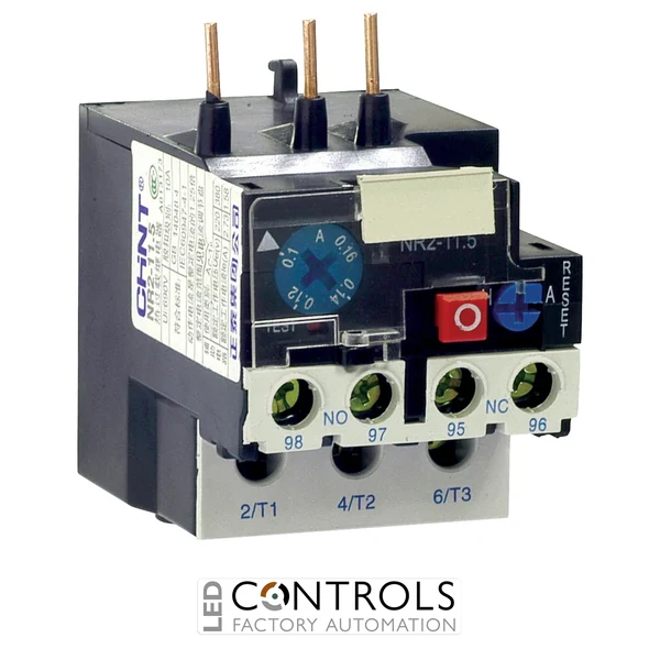 nr2-11.5/0.16 chint thermal overload relay, 0.1a to 0.16a rated current