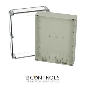 7022891 Fibox PCT 233011 Enclosure, Polycarbonate Clear transparent cover