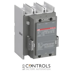 1SFL597001R6822 ABB AF460-30-22-68 460A 3 Pole 3NO Contactor, 2NO 2NC Auxiliary Contacts, 24-60V AC/DC Coil