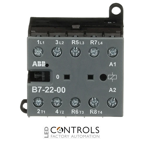 GJL1311501R0002 ABB B7-22-00-02 B7 Mini Contactor 42 V AC Coil 2NO 2NC Screw Terminals