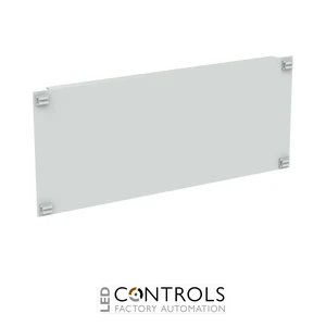 4TBA831801C0100 ABB 831801 ARIA Solid Modular Cover Plate Grey Plastic - image 3