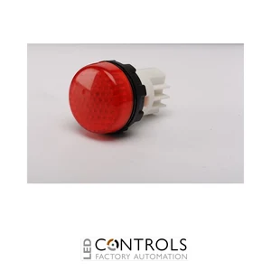EMAS S222NK EMAS SIGNAL LAMP 22MM 240V FINGER PROOF RED