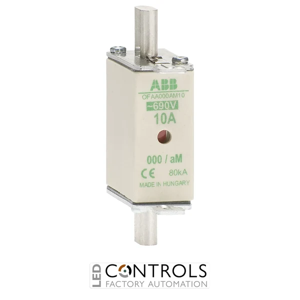 1SCA022660R8530 ABB 25 A aM NH000 690 V HRC Motor Fuse