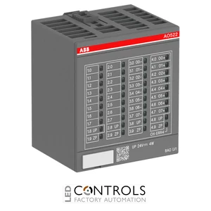 1SAP250900R0001 ABB AO522 S500 Analog output module. 8 AO: U, I. 16Bit incl. sign. 1-wire.
