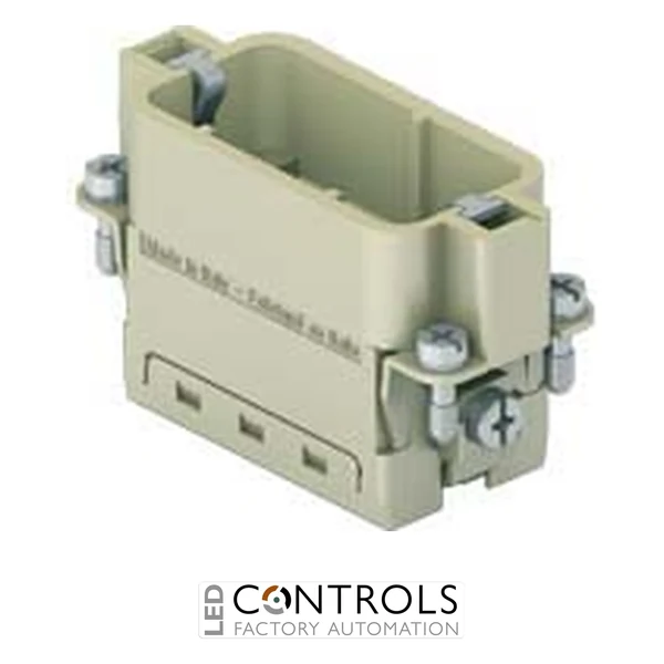 CDCM10 Ilme Male insert 10 pole and earth 16 amp crimp Size 49.16