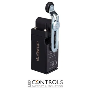 EMAS L3K13MEP124 EMAS L3 SERIES LIMIT SW. SNAP ACTION 1NC+1NO-PLASTIC ROLLER