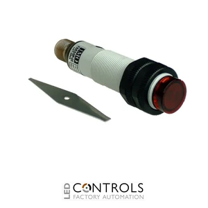 FAR3/0P-0E IMO Photo-Electric Switch M18 Diffuse Reflection, M12 Plug