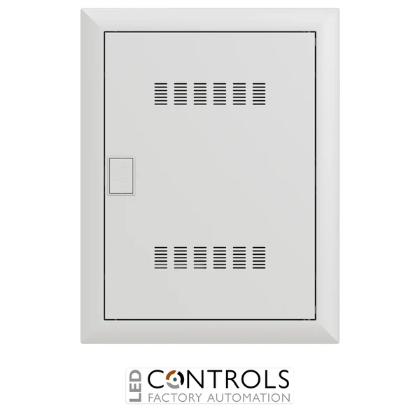 2CPX031390R9999 ABB UK620MV UK600 Flush-Mounted Ventilated Multimedia Enclosure 2 Row 24 Module RAL 9016 IP30