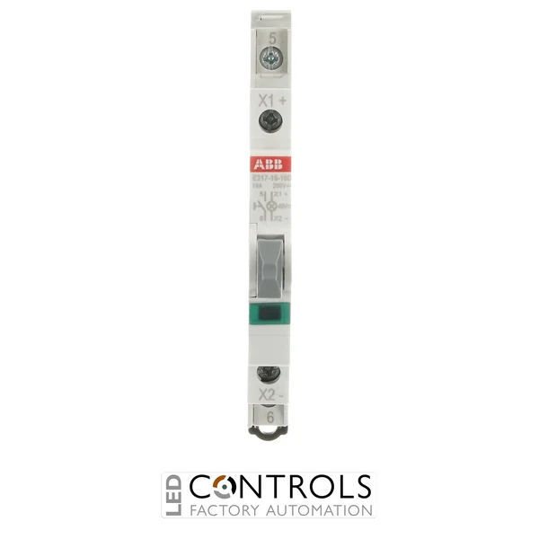 2CCA703172R0001 ABB E217-16-10D48 Pushbutton 1NO 16 A Green LED