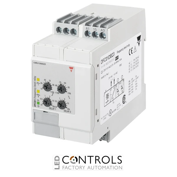 DFC01DB23_-_2_X_SPDT_FREQUENCY_RELAY_115/230VAC
