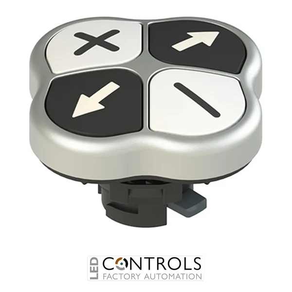 E2 1PQFA9QAAM Pizzato Quadruple pushbutton