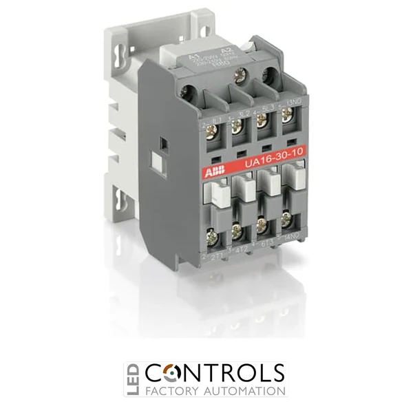 1SBL181022R8110 ABB UA16-30-10 3 Pole 3NO 1NO Auxiliary Contact Capacitor Switching Contactor 24V 50/60Hz