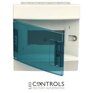 1SLM004100A1201 ABB MISTRAL41F 41A06X12 IP41 Flush-Mounted Enclosure 6 Module Transparent Door