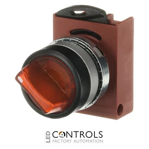 1SFA184635R9109 ABB P9MSLZ3A 3-Position Illuminated Selector Switch - image 3
