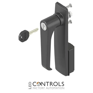 2CPX010487R9999 ABB TZ503 Latch Handle & Plate with Lock - image 2