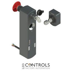 NS D4SE1DA10-F41 Pizzato NS series safety locking switch, with actuator